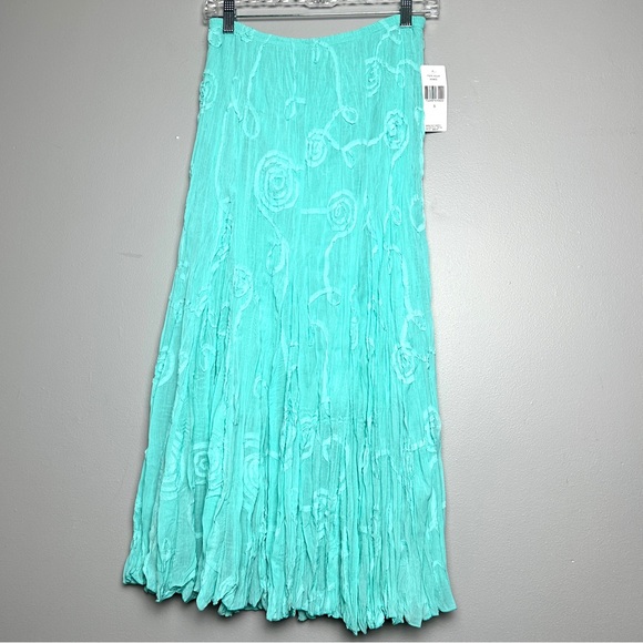 RAFAEL Dresses & Skirts - NWT Turquoise Maxi Skirt